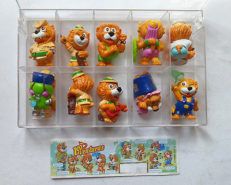 LEO VENTURAS Serie Completa PERSONAGGI SINGOLI scegli SORPRESINE KINDER BPZ Box