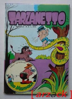 TARZANETTO 9 Edinational 1976 Rio Mendoza TERENGHI