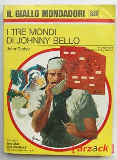 IL GIALLO MONDADORI 1303 I tre mondi di Jhonny Bello JOHEN GODEY 1974