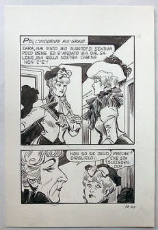 LEONE FROLLO TAVOLA ORIGINALE edifumetto evilfrance