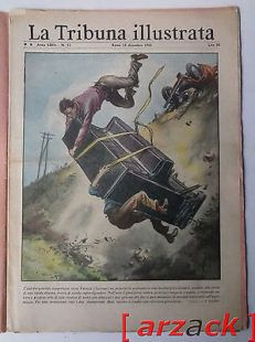 LA TRIBUNA ILLUSTRATA 51 Varazze Savona strano incidente stradale 18/12/1955