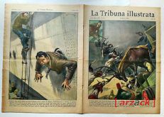 LA TRIBUNA ILLUSTRATA 11 BREMA CLANDESTINO ICASTRATO OBLò Evreux Cervo 14/3/1954