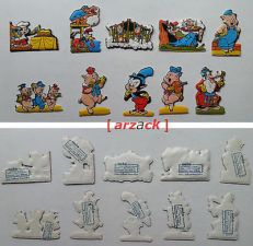 SAGOMATO FORMAGGINO MIO LOCATELLI Serie I TRE PORCELLINI Walt Disney SCEGLI