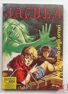 JACULA n 114 il brefotrofio degli orrori RG 1973 fumetto erotico ERREGI