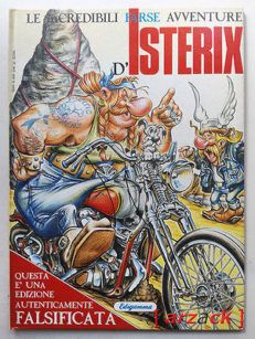 LE INCREDIBILI FARSE AVVENTURE D'ISTERIX Edigamma 1990 Asterix Cartonato