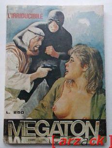 MEGATON 6 EDIPERIODICI 1976 fumetto erotico