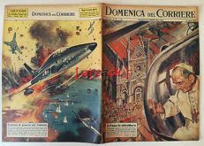 DOMENICA del CORRIERE 33 PAPA PAOLO VI IN ELICOTTERO Vietnam MARTE 16/8/1964