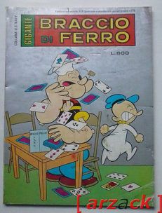 BRACCIO di FERRO Gigante N 30 Grafica Editoriale METRO 1979