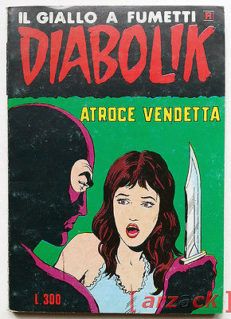 DIABOLIK R N 4 Prima Ristampa (Costola Bianca) 1978