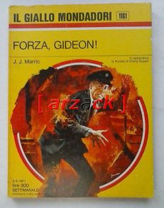 IL GIALLO MONDADORI 1161 Forza Gideon J J MARRIC 1971