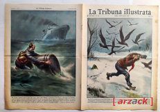 LA TRIBUNA ILLUSTRATA 12 CASTELFRANCO VENETO ATTACCO CORVI La Manica 16/3/1952
