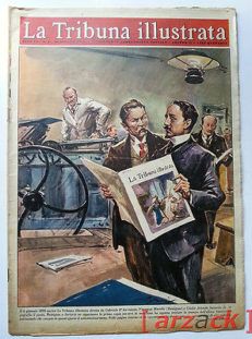 LA TRIBUNA ILLUSTRATA anno 10  N 2 - 10/01/1960 CENTENARIO TRIBUNA G. D'ANNUNZIO