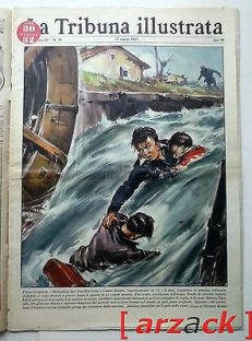 LA TRIBUNA ILLUSTRATA anno 67  N 11 - 17/3/1957 Grognardo bimbi, rapina Nizza