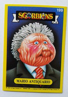 FIGURINA SGORBIONS Garbage Pail Kids Sgorbions GPK Italy TOPPS N 199