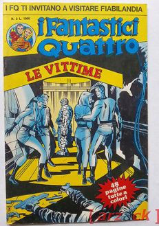 FANTASTICI QUATTRO seconda serie N 3 CORNO 1983