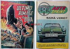 ALBI DELL'INTREPIDO 1066 Auto Sprint SPYDER NSU WANKEL Universo 1966