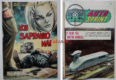 ALBI DELL'INTREPIDO 1053 Auto Sprint BERTIN l'aérotrain d'Orléans Universo 1966