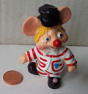 TOPO GIGIO SBIRULINO Maria Perego PERSONAGGIO DA COLLEZIONE 6,5 Cm.