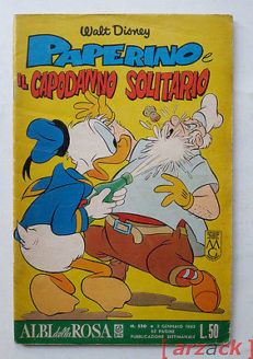 ALBI DELLA ROSA n 530 MONDADORI 3/11/1965 Walt Disney