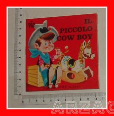 MINI LIBRI PIC N 48 Il Piccolo Cow Boy AMZ editore (anni '60)