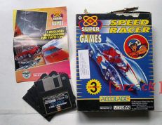Retrogame PC SPEED RACER ACCOLADE IBM 3.5 FLOPPY 1993 Simulmondo