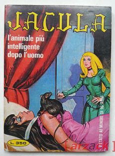JACULA n 251 l'animale più intelligente... EP 1978 fumetto erotico EDIFUMETTO