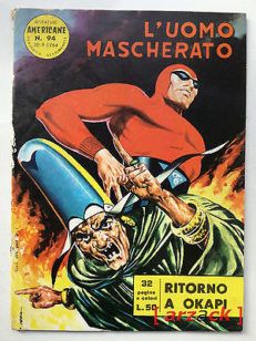 UOMO MASCHERATO 94 Avventure Americane FRATELLI SPADA 1964 Phantom