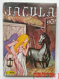 JACULA n 229 corsa truccata EP 1978 fumetto erotico EDIFUMETTO