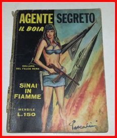 Agente Segreto IL BOIA 21 BIANCONI 1967