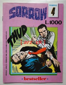 Best Seller SORROW 4 Editrice Universo 1989