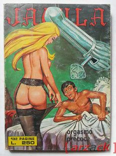 JACULA n 155 orgasmo precoce EP 1975 fumetto erotico EDIFUMETTO