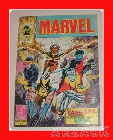 MARVEL vol. 2 LABOR COMICS 1986 Hulk Devil MILLER X-Men