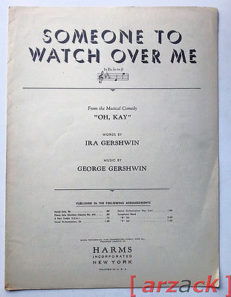 SOMEONE TO WATCH OVER ME
