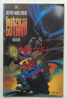 Batman Giudice Dredd GIUDIZIO SU GOTHAM Numero Unico SUPPLEMENTO News Market '93