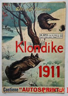 ALBI DELL'INTREPIDO 874 Klondike 1911 Universo 1962
