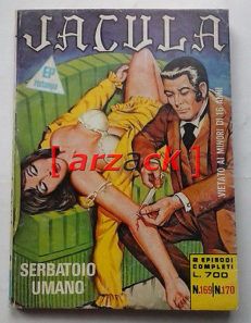 JACULA Collezione 85 EDIPERIODICI 1980 fumetto erotico EP Doppio