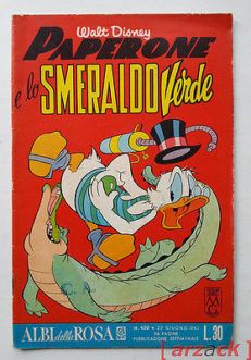 ALBI DELLA ROSA n 450 MONDADORI 23/6/1963 Walt Disney