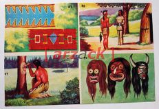 Album LONTANO WEST 1 DARDO 1962 - 4 figurine 87  88 89 90