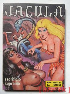 JACULA n 157 sacrificio supremo EP 1975 fumetto erotico EDIFUMETTO