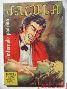 JACULA n 70 l'infernale padrino RG 1971 fumetto erotico ERREGI