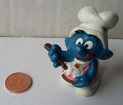 Figurine Schleich Schtroumpf Démon Diable - Année 80 Germany - Occasion Collection