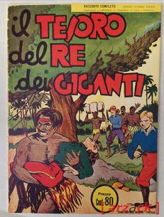 IL TESORO DEL RE DEI GIGANTI NERBINI ristampa anastatica SUPPLEMENTO Jungla