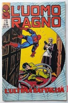 L'UOMO RAGNO 116 CORNO 1974 L'Ultima battaglia (Octopus)