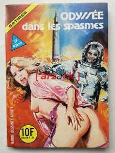 SATIRES 67 EVILFRANCE 1985 BD Erotique Petit Format Français FRANCESE