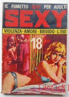 Fumetto SEXY n 18 Edizioni CEA 1968