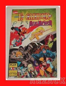 Excalibur MOJO MAYHEM Claremont Adams PLAY PRESS 1992 Play Extra 11