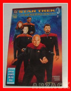 STAR TREK GENERAZIONI Volume Unico PLAY PRESS 1995 versione ufficiale del film