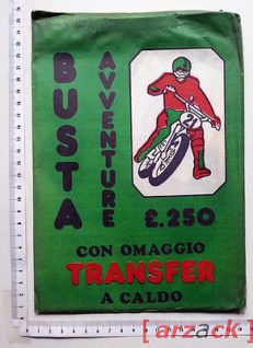 Fumetti Busta Sorpresa BUSTA AVVENTURE con omaggio transfer VERDE Centrostampa