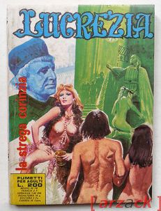 LUCREZIA 117 la strage corinzia EP 1973 Ediperiodici EVILPRESS fumetto erotico
