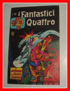 FANTASTICI QUATTRO 165 Corno 1977